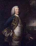 Sir Joshua Reynolds Portrait of George Anson oil on canvas